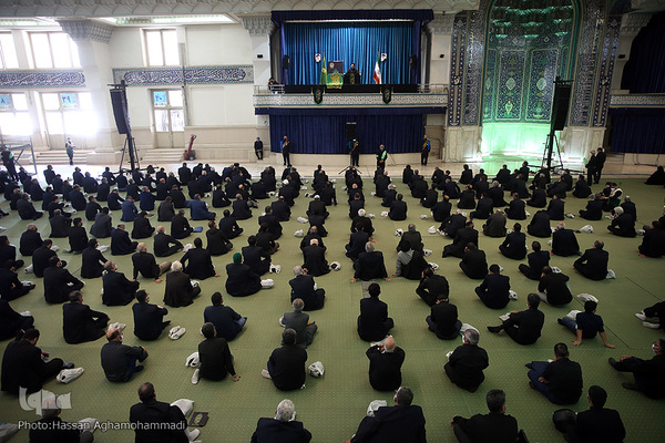 مراسم عزاداری ۱۰هزار خادم یار امام رضا(ع) در مصلی امام خمینی(ره) تهران