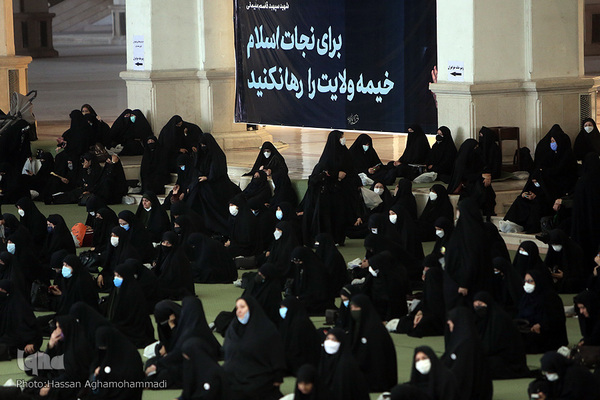 مراسم عزاداری ۱۰هزار خادم یار امام رضا(ع) در مصلی امام خمینی(ره) تهران