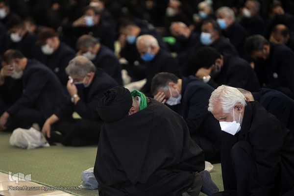 مراسم عزاداری ۱۰هزار خادم یار امام رضا(ع) در مصلی امام خمینی(ره) تهران