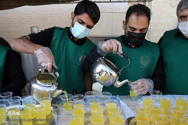 مراسم عزاداری ۱۰هزار خادم یار امام رضا(ع) در مصلی امام خمینی(ره) تهران