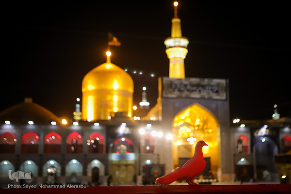 مراسم خطبه‌خوانی شب شهادت امام رضا(ع)