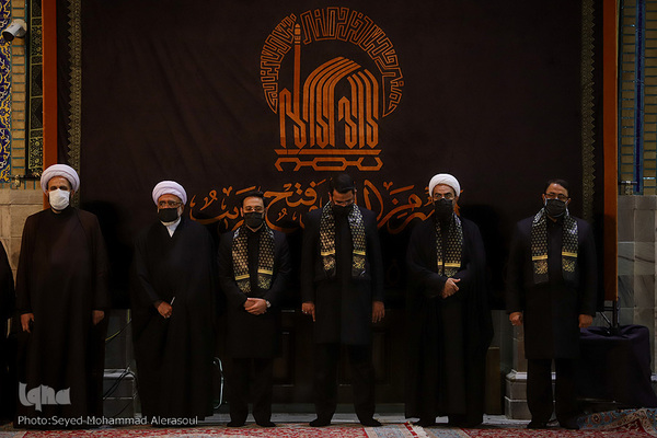 مراسم خطبه‌خوانی شب شهادت امام رضا(ع)