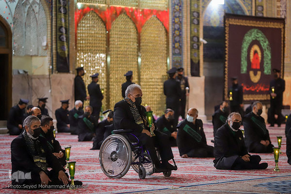 مراسم خطبه‌خوانی شب شهادت امام رضا(ع)