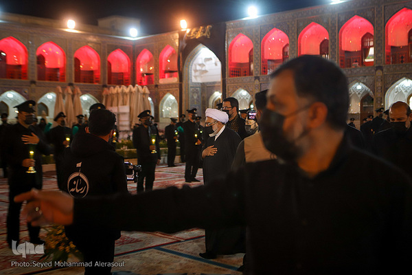 مراسم خطبه‌خوانی شب شهادت امام رضا(ع)