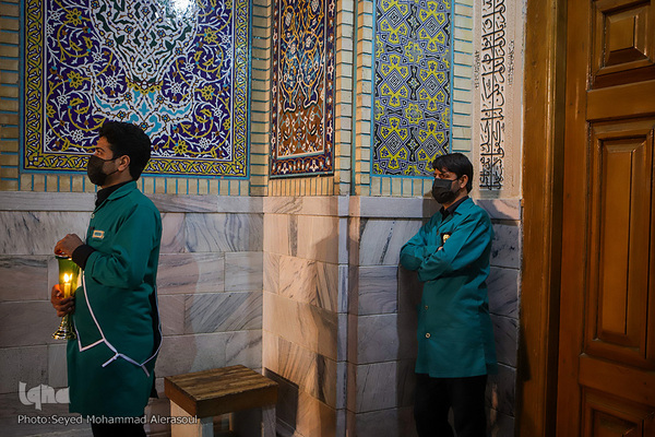 مراسم خطبه‌خوانی شب شهادت امام رضا(ع)