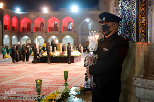 مراسم خطبه‌خوانی شب شهادت امام رضا(ع)