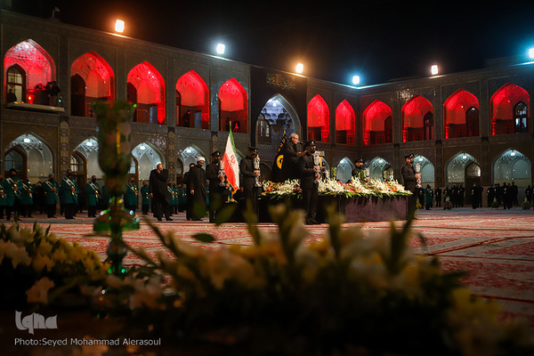مراسم خطبه‌خوانی شب شهادت امام رضا(ع)