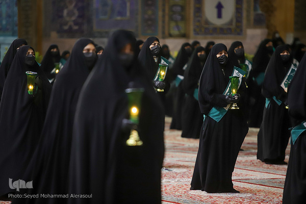 مراسم خطبه‌خوانی شب شهادت امام رضا(ع)
