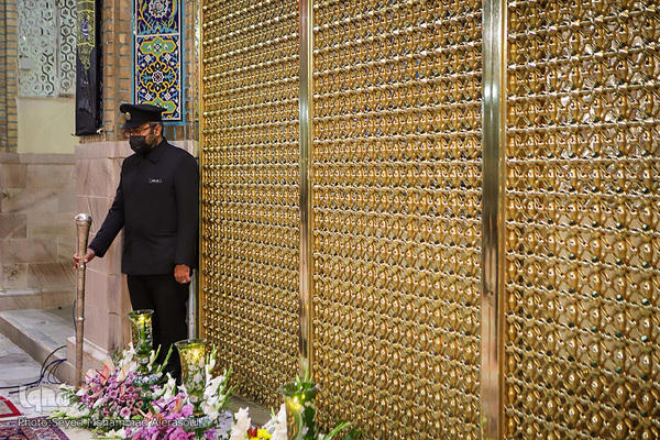 مراسم خطبه‌خوانی شب شهادت امام رضا(ع)