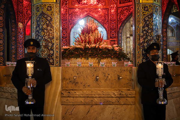 مراسم خطبه‌خوانی شب شهادت امام رضا(ع)