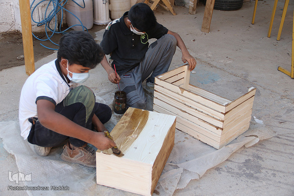 طرح بچه های «بلوط» شیراز