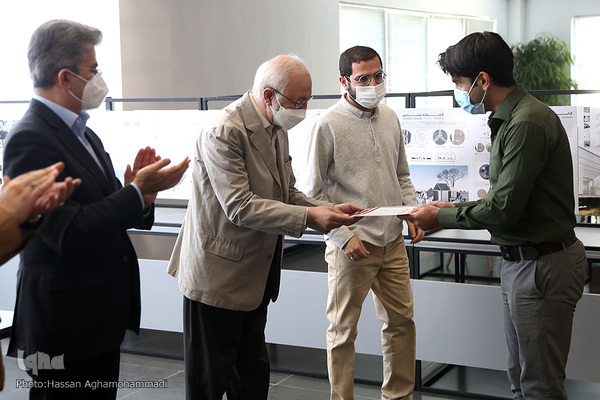 مراسم اختتامیه مسابقه «طراحی کتابخانه عشایری»