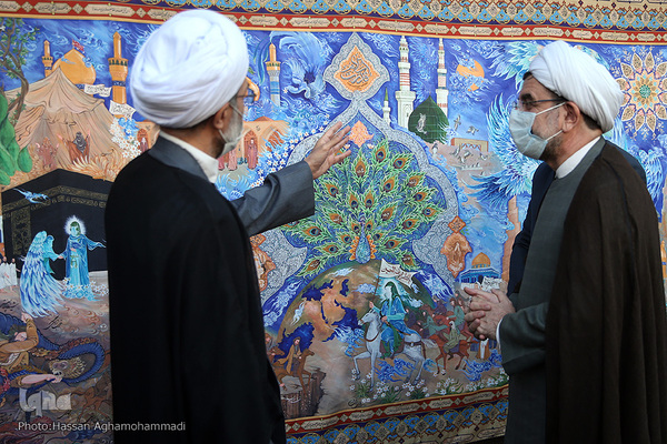 آیین رونمایی از کتیبه قدرت اسلام‌