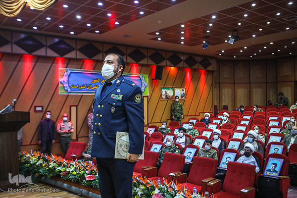 آئین اختتامیه بیست و یکمین دوره مسابقات خانواده‌ها و بانوان شاغل آجا