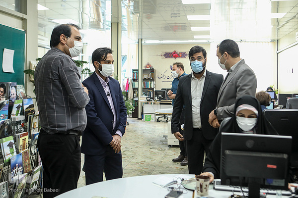 بازدید رئیس سازمان بسیج رسانه از ایکنا