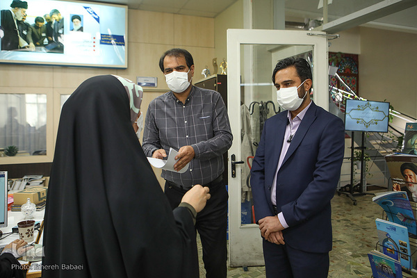 بازدید رئیس سازمان بسیج رسانه از ایکنا