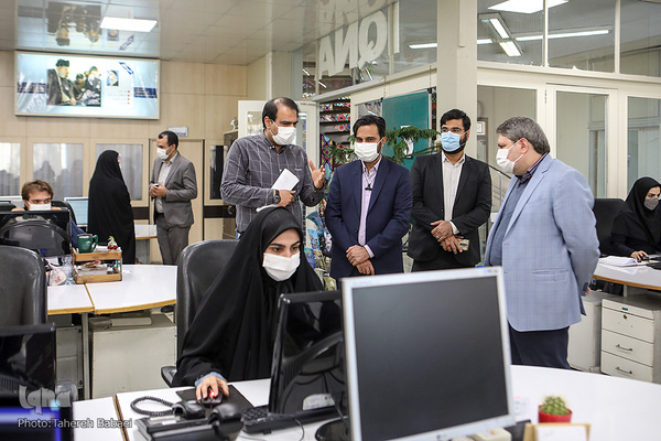 بازدید رئیس سازمان بسیج رسانه از ایکنا