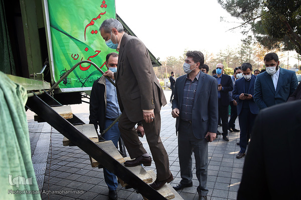 مراسم یادواره شهید فهمیده و شهدای دانش‌آموز در قطعه 24گلزار شهدای بهشت زهرا تهران