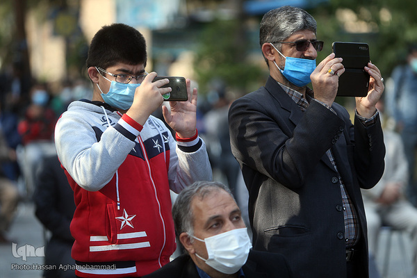 مراسم یادواره شهید فهمیده و شهدای دانش‌آموز در قطعه 24گلزار شهدای بهشت زهرا تهران