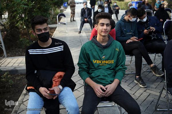 مراسم یادواره شهید فهمیده و شهدای دانش‌آموز در قطعه 24گلزار شهدای بهشت زهرا تهران