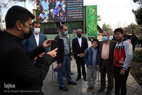 مراسم یادواره شهید فهمیده و شهدای دانش‌آموز در قطعه 24گلزار شهدای بهشت زهرا تهران