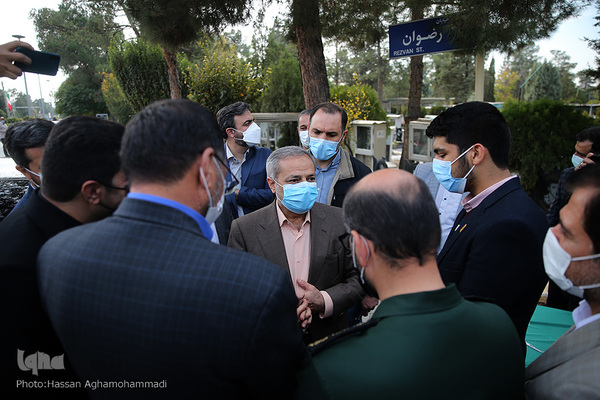 مراسم یادواره شهید فهمیده و شهدای دانش‌آموز در قطعه 24گلزار شهدای بهشت زهرا تهران