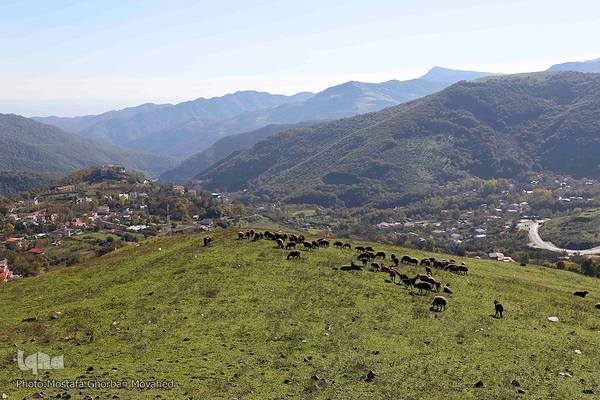 طبیعت زیبای گردنه «حیران» در آستارا