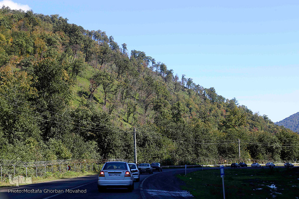 طبیعت زیبای گردنه «حیران» در آستارا