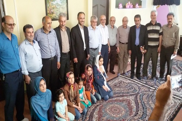 دیدار نماینده مجلس شورای اسلامی و ریاست بهزیستی و اعضای هیات مدیره خانه کودک سیدالساجدین