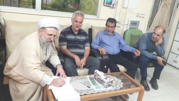 دیدار امام جمعه حجت‌الاسلام ساجدی