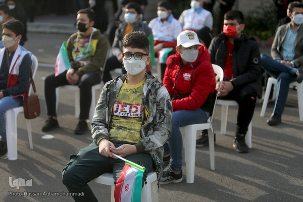 مراسم نواختن زنگ ملی استکبارستیزی و روز دانش‌آموز