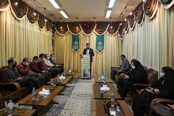 نشست خبری معاون فرهنگی آستان حضرت عبدالعظیم(ع)