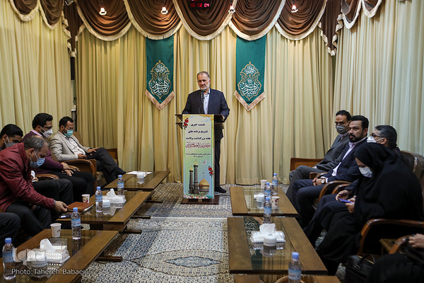 نشست خبری معاون فرهنگی آستان حضرت عبدالعظیم(ع)