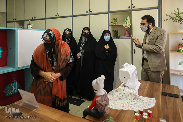 بازدید زهرا شمس احسان عضو شورای شهر تهران مرکز رشد