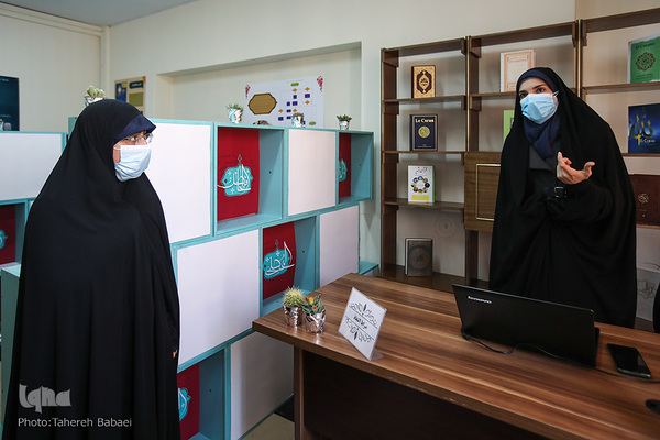 بازدید زهرا شمس احسان عضو شورای شهر تهران مرکز رشد