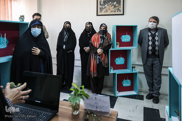 بازدید زهرا شمس احسان عضو شورای شهر تهران مرکز رشد