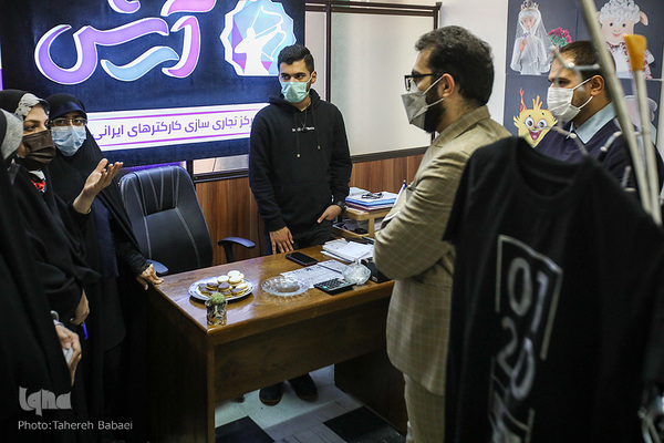 بازدید زهرا شمس احسان عضو شورای شهر تهران مرکز رشد