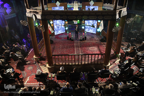 مراسم افتتاحیه «مهرواره هوای نو» در تکیه نیاوران