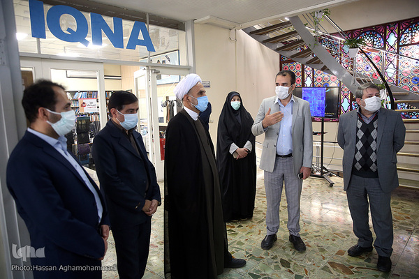 بازید حجت‌الاسلام و المسلمین محمدرضا مبلغی، رئیس فراکسیون امر به معروف و نهی از منکر مجلس از ایکنا