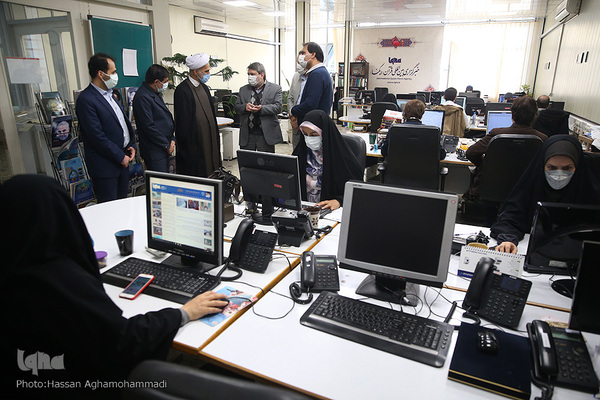 بازید حجت‌الاسلام و المسلمین محمدرضا مبلغی، رئیس فراکسیون امر به معروف و نهی از منکر مجلس از ایکنا