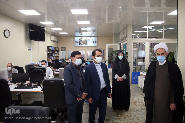 بازید حجت‌الاسلام و المسلمین محمدرضا مبلغی، رئیس فراکسیون امر به معروف و نهی از منکر مجلس از ایکنا