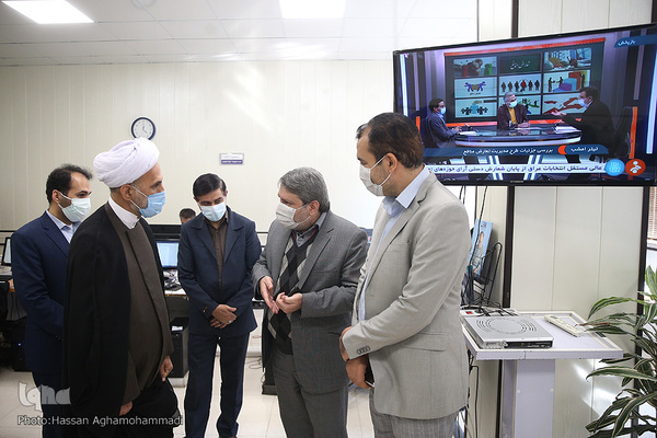 بازید حجت‌الاسلام و المسلمین محمدرضا مبلغی، رئیس فراکسیون امر به معروف و نهی از منکر مجلس از ایکنا