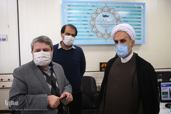 بازید حجت‌الاسلام و المسلمین محمدرضا مبلغی، رئیس فراکسیون امر به معروف و نهی از منکر مجلس از ایکنا