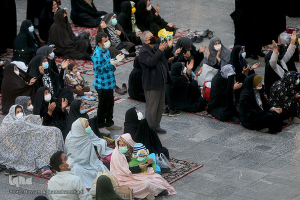 مراسم تعویض پرچم آستان منور حضرت عبدالعظیم حسنی(ع)