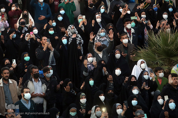 مراسم تعویض پرچم آستان منور حضرت عبدالعظیم حسنی(ع)