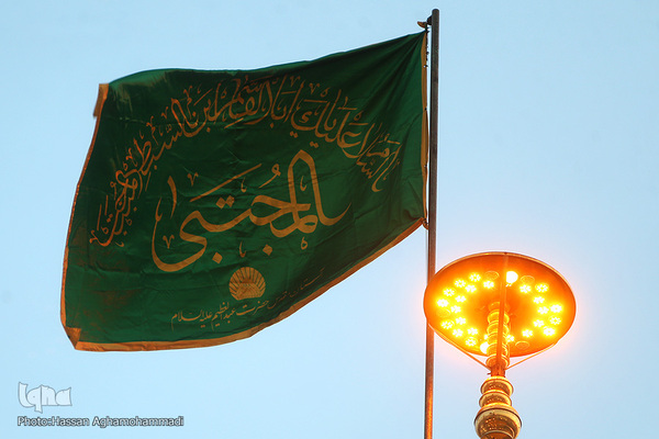 مراسم تعویض پرچم آستان منور حضرت عبدالعظیم حسنی(ع)