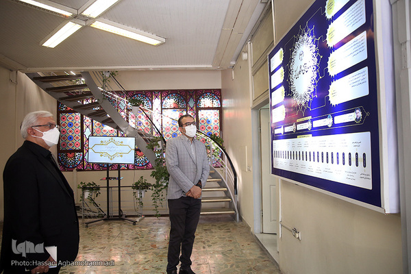 بازدید علیرضا حاجیان زاده، رئیس سازمان ملی تعلیم و تربیت کودک از ایکنا