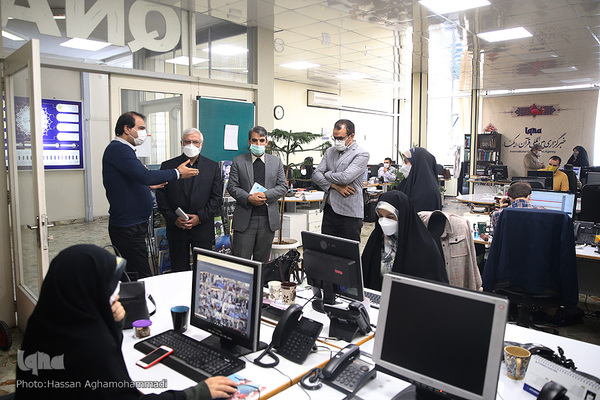 بازدید علیرضا حاجیان زاده، رئیس سازمان ملی تعلیم و تربیت کودک از ایکنا