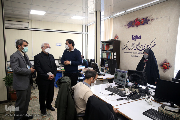 بازدید علیرضا حاجیان زاده، رئیس سازمان ملی تعلیم و تربیت کودک از ایکنا