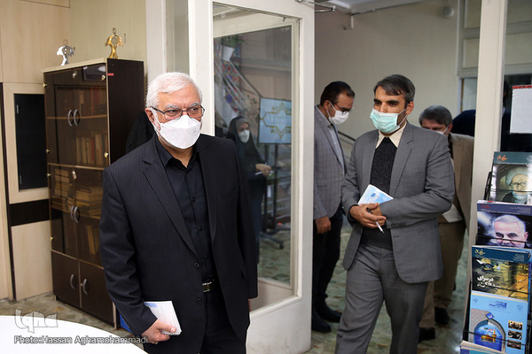 بازدید علیرضا حاجیان زاده، رئیس سازمان ملی تعلیم و تربیت کودک از ایکنا